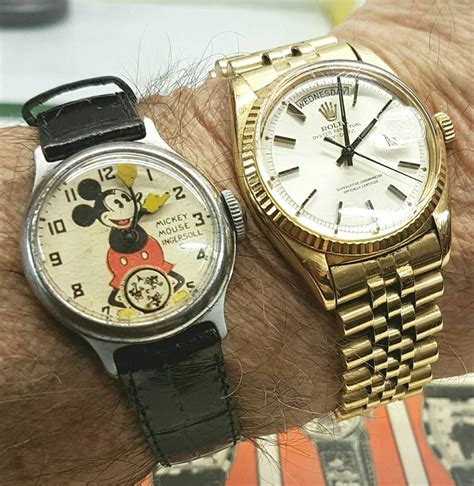 rolex mickey mouse original